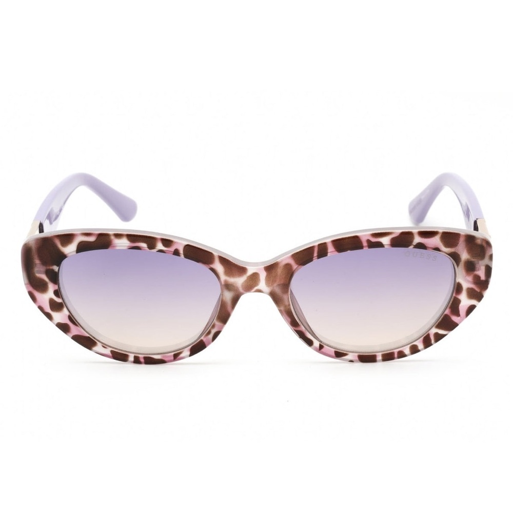 GUESS GU7849 Cat Eye Women’s Sunglasses | Violet Gradient | 51-19-140 | New - Picture 10 of 11